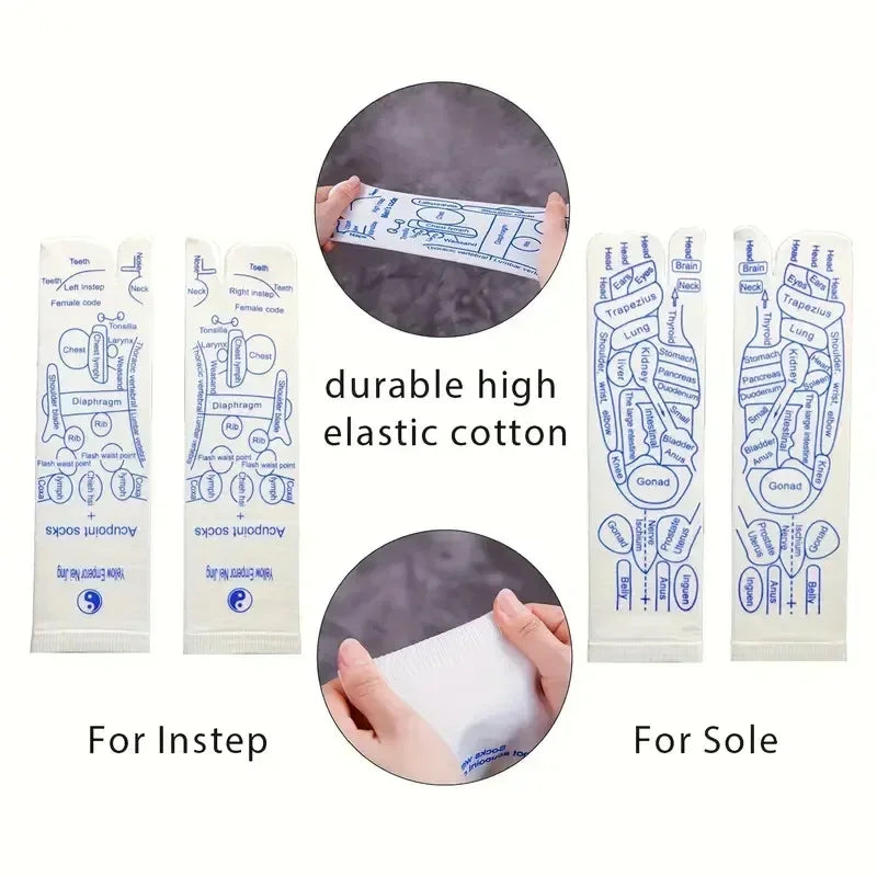 Reflex Relief Socks + Free Acupressure Tools