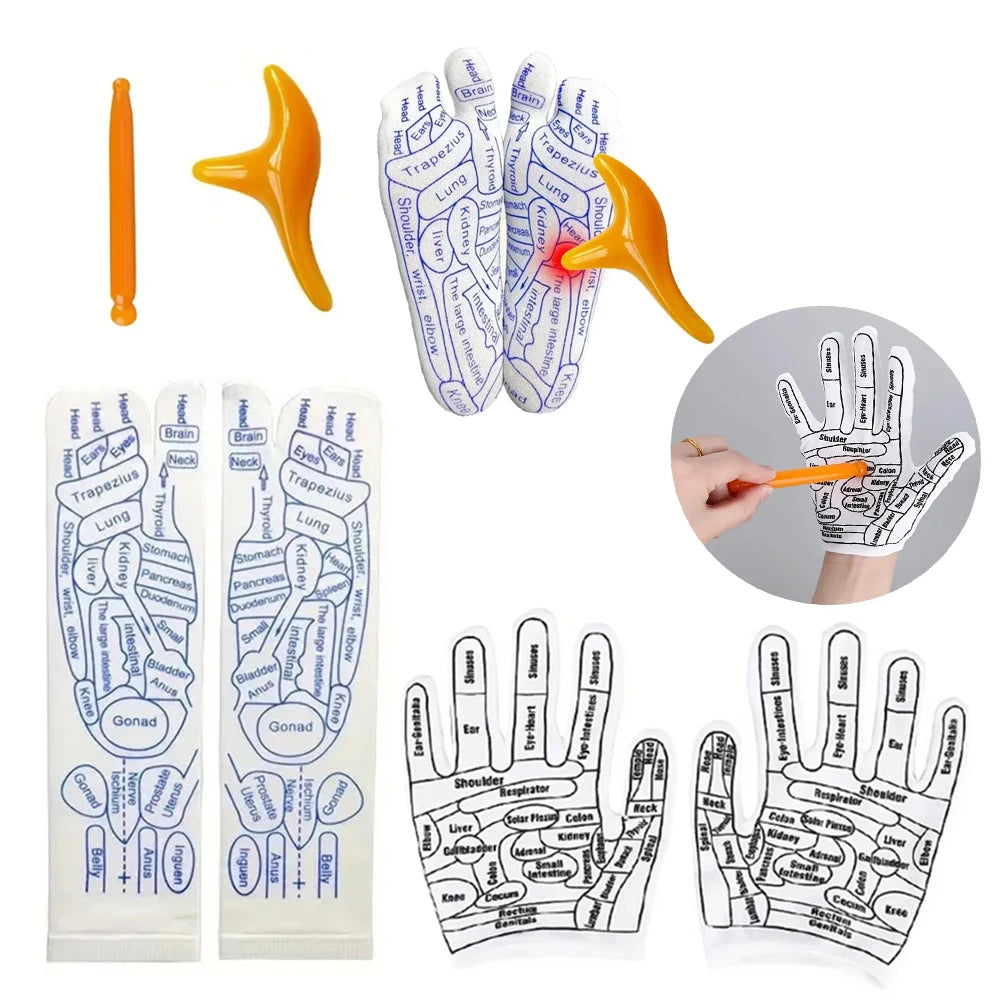 Comfort Set: Reflex Socks & Acupoint Gloves