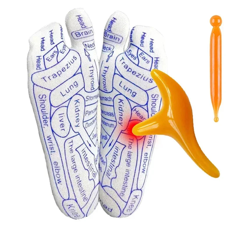 Reflex Relief Socks + Free Acupressure Tools