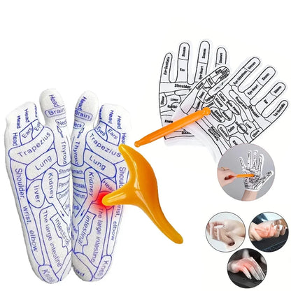 Comfort Set: Reflex Socks & Acupoint Gloves